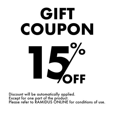 15%OFF COUPON