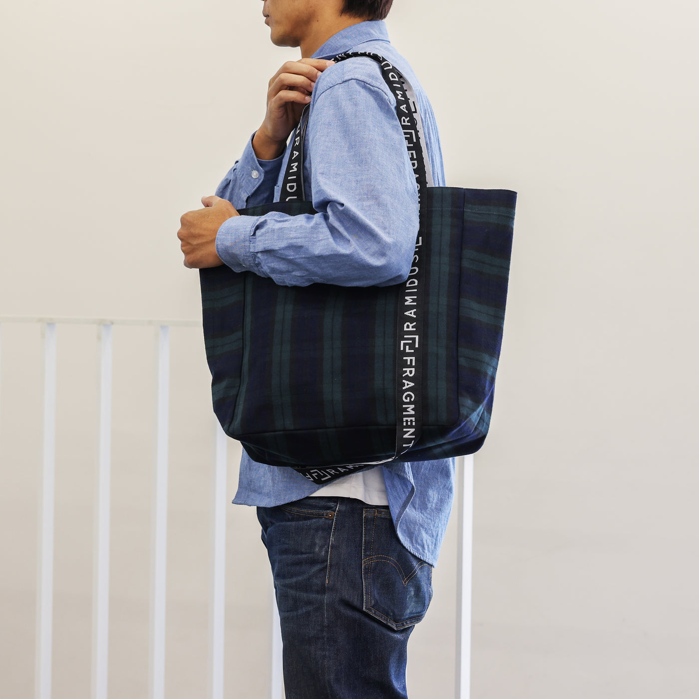 RAMIDUS BOX TOTE BAG (L)