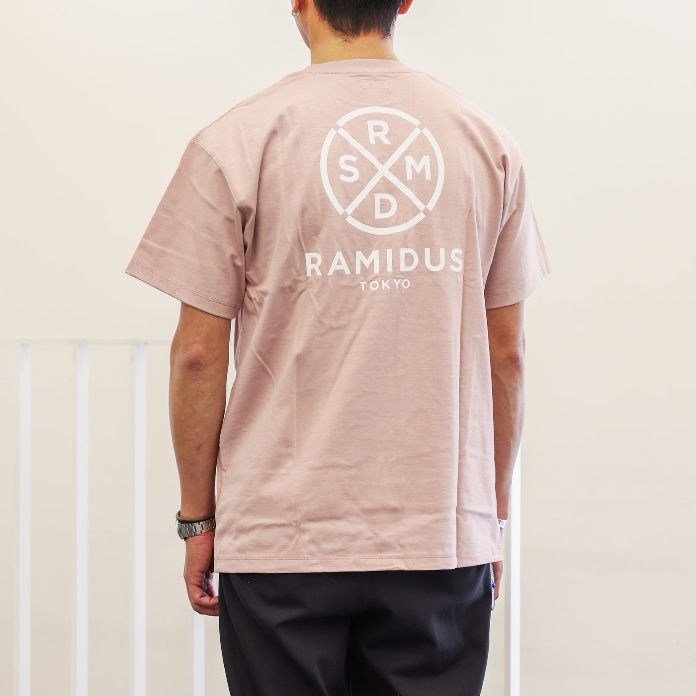 WHEEL LOGO CREW NECK S/S TEE