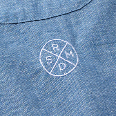 LOGO EMBROIDERY SHIRT / DUNGAREE